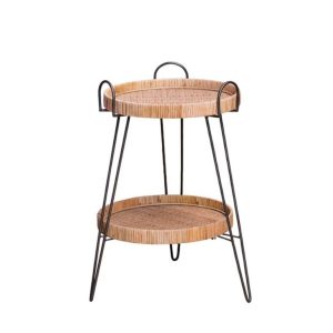 Rattan Side Table
