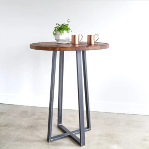 Round Bar Height Table